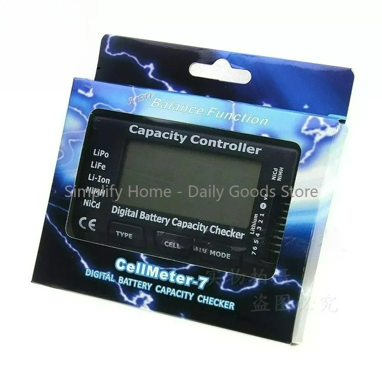 Drone Battery Voltage Checker - Vérificateur de tension de batterie CellMeter7