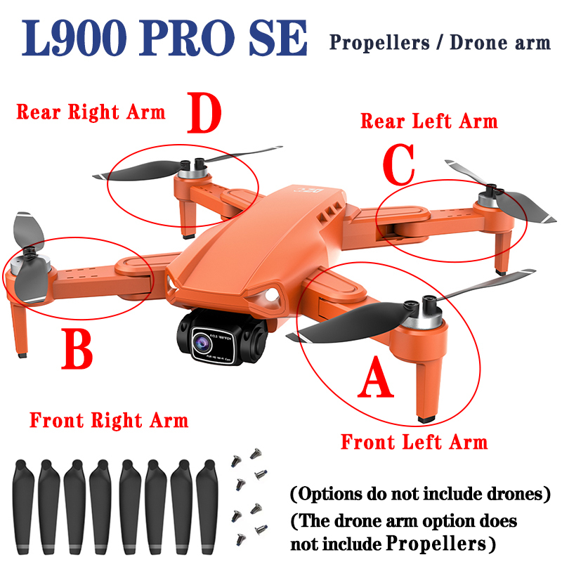 Drone Battery Plate - Hélices d'origine L900 Pro SE Mini