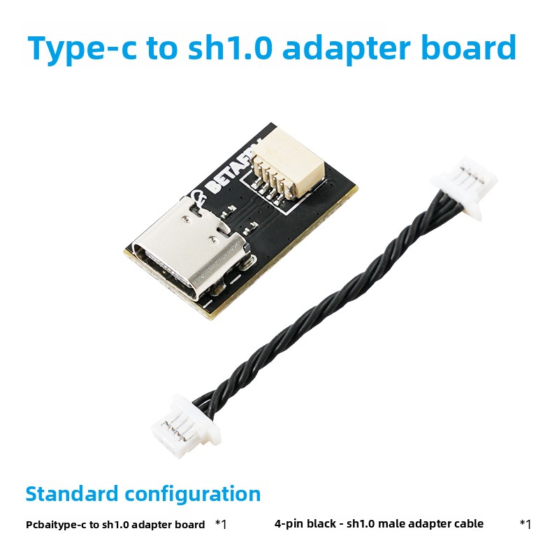 Drone Battery Plate - Carte adaptatrice BETAFPV Type-C vers SH1.0,