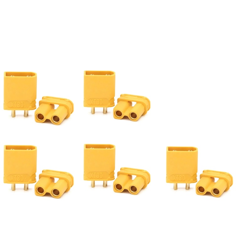 Drone Battery Connector - 5/10 paires XT30 XT 30 connecteurs