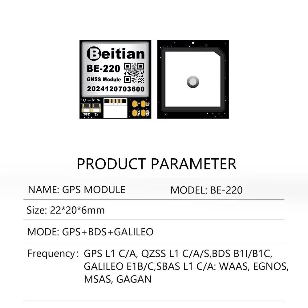 Drone Battery Plate - Module GPS Beitian BE-180 BE-220 BE-280