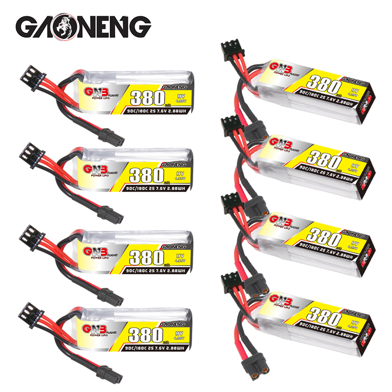Drone Battery Plate - Batterie Lipo GNB 2S 7.6V 380mAh