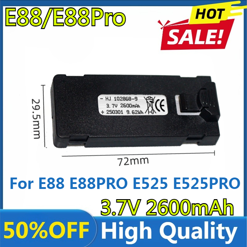 Batterie E88 3.7V 2600mAh pour - Drone Battery Balance Charger avis et prix