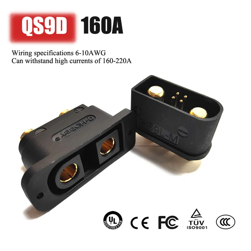 Connecteur Anti-étincelle QS9D - Drone Battery Plate avis et prix