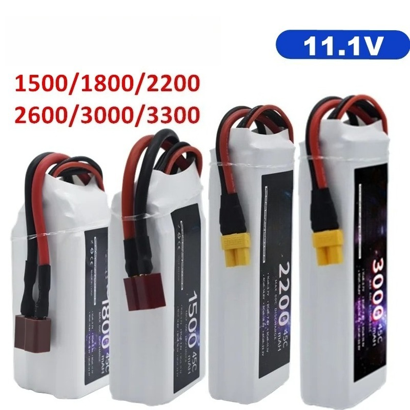 Batterie LiPo 3S 1500mah 1800m - Drone Battery Connector avis et prix