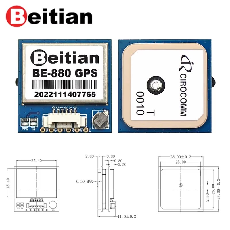 Module GPS Beitian BE-180 BE-2 - Drone Battery Plate avis et prix