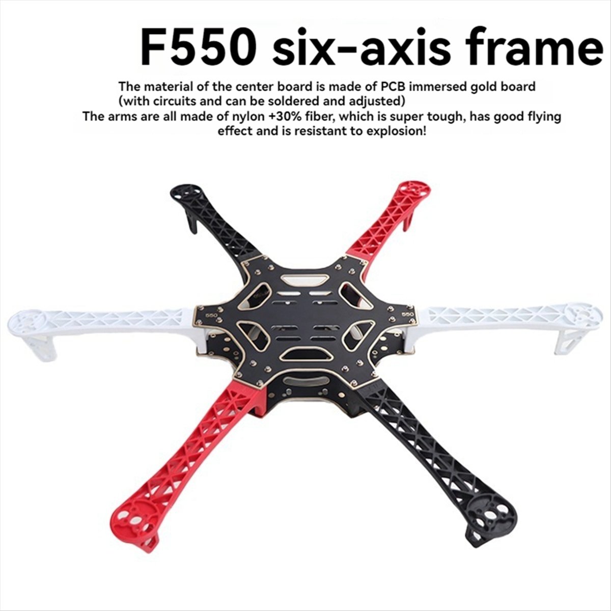 N86R FPV F550 Hexa Frame Arm H - Drone Battery Plate avis et prix