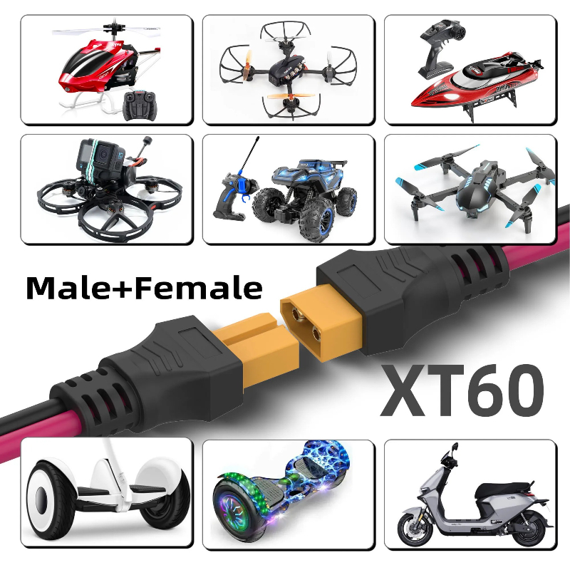 Câble d'extension XT60 12AWG X - Drone Battery Connector avis et prix