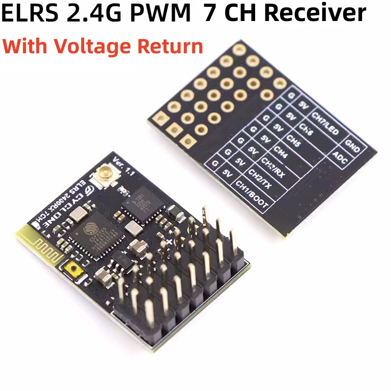 ELRS 2.4G PWM 7CH 6CH CRSF Réc - Drone Battery Plate avis et prix